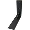 thumbnail image 3 of Ekena Millwork 2 1/2"W x 10"D x 8"H Countertop Support Steel Heavy Duty Bracket w/ Gusset, Powder Coated Black, 3 of 10