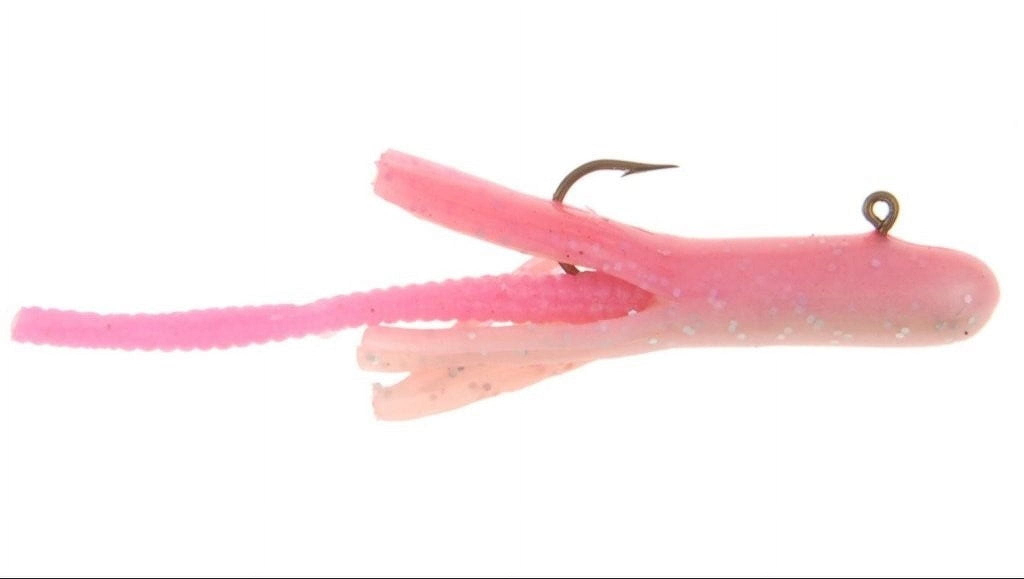 Berkley PowerBait Pre-Rigged Atomic Teasers Fishing Bait, Chartreuse Silver Fleck