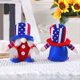 thumbnail image 3 of Decoración de Gnomos del 4 de Julio - Regalo de Decoración Patriótica Roja, y Azul - Centros de Mesa del Día de la Independencia para Decoración de Mesas, 3 of 5