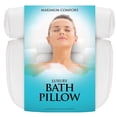 thumbnail image 1 of Ounissouiy Almohada de baño para SPA con ventosas, almohada para reposacabezas con soporte para el cuello y la espalda, para el hogar, bañera de Juegos de accesorios de baño, 1 of 1