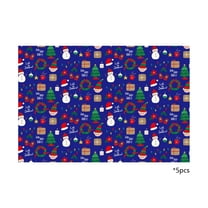 Cheapark Vintage-Style Christmas Wrapping Paper - Thick Kraft Decorative Gift Wrap, Tear-Resistant & Eco-Friendly for Holiday Presents, Tree Decor & Party Favors, Festive Rustic-Chic Designs