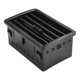 thumbnail image 4 of Rejilla de ventilación de aire de 4 piezas for Isuzu Dragon Eyes Rodeo, repuestos de automóviles de plástico negro, plug-and-play, 4 of 7