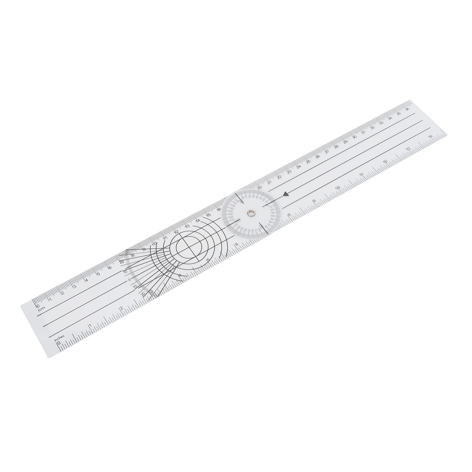 Angle Ruler, Angle Measurement Ruler Clear Observation Sturdy Structure ...