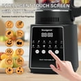 thumbnail image 3 of Soulgenix Blender for Smoothies, 50 oz Countertop Blender with Milkshake, Juice, Crush Ice and Pulse, 1200W Peak Watts, PowerCrush Food Processor with Self-Cleaning, Stainless Steel Blade, Black, 3 of 8