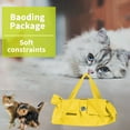 thumbnail image 5 of Pet Carrier Backpack, Portable Foldable Shoulder Bag with Adjustable Straps, Zipper Pockets & Sesolution Design for Small Dogs & Cats, Ideal for Travel, Vet Visits, and Public Transport Use, 5 of 6