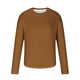 thumbnail image 4 of pstuiky camisetas de manga larga para hombre, Camisa de manga larga con cuello redondo, color liso, informal y cómoda para hombre. Tops de hombre xl, 4 of 5