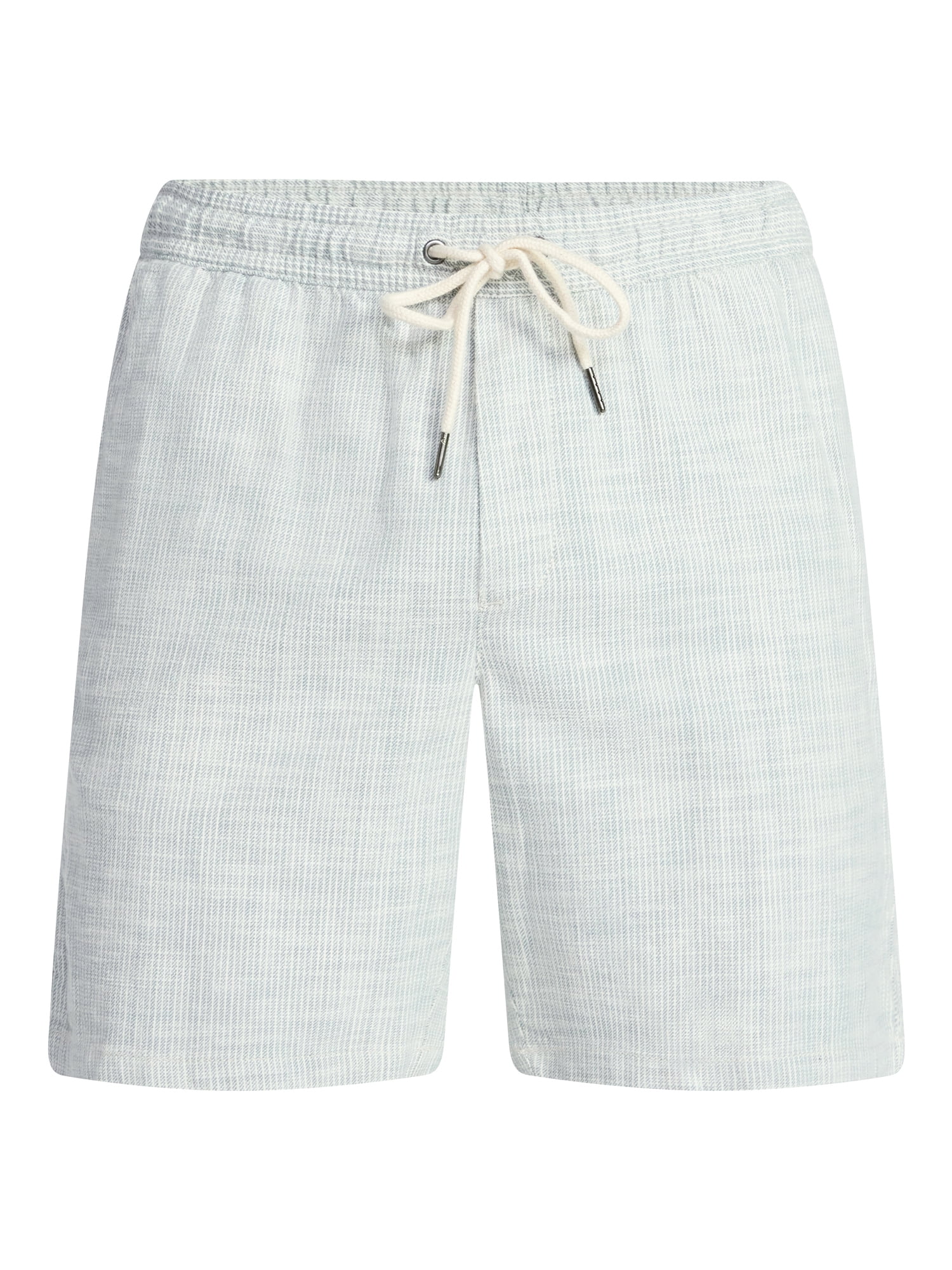 George Men's Yarn-Dye Pull On Shorts, 8" Inseam, XS-3XL