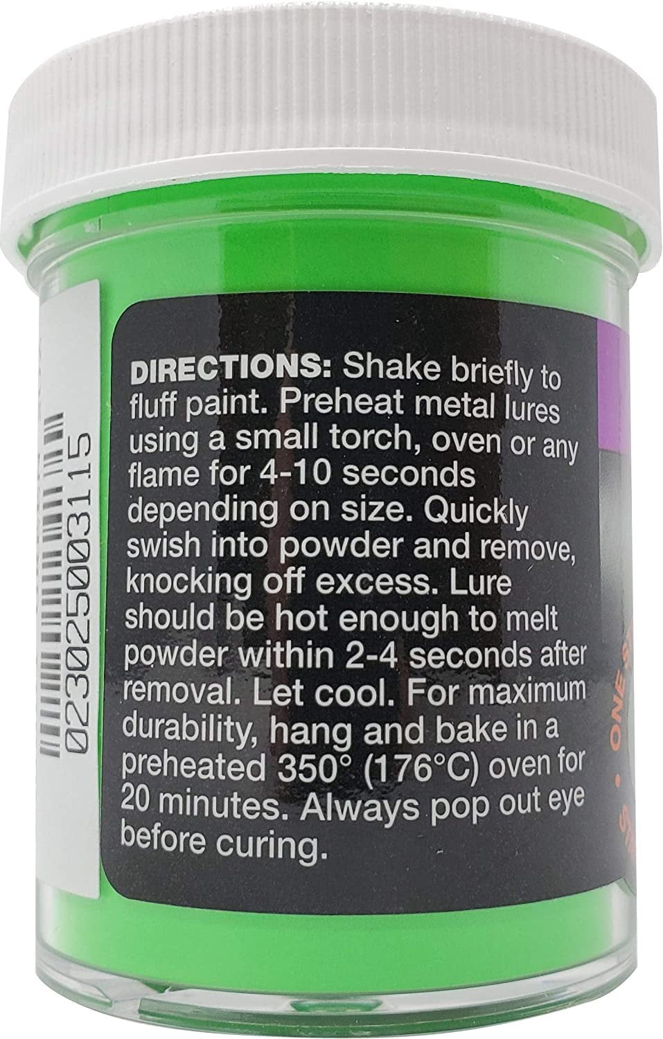 Pro-Tec Jigs and Lures Powder Paints, Jig Head Fishing Paint, Fishing Lure Paint - High Gloss Powder Coating Paint, 2 Ounces