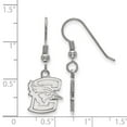 thumbnail image 2 of Sterling S. Rh-plated LogoArt Creighton University Small Dangle Earrings; for Adults and Teens; for Women and Men, 2 of 2