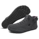 thumbnail image 2 of Zapatos Montar Cuero Botas Tobillo Hombres Nieve Ligeras para Al Aire Libre, 2 of 9