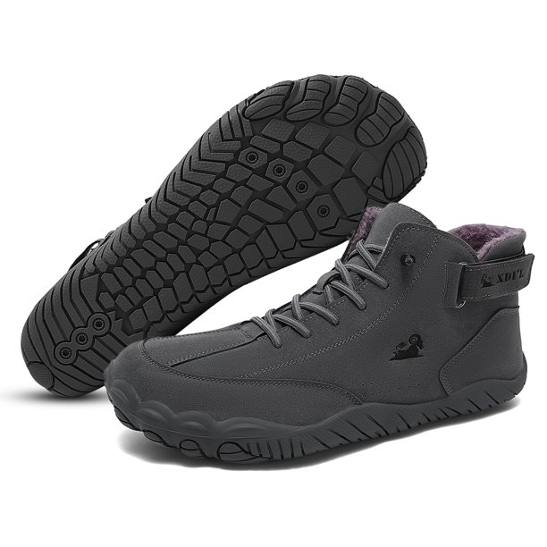 Zapatos Altos Botas Tobillo Hombres Nieve Antideslizantes Ligeras Acampar Conducir