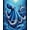Navy Blue, Pattern 11, variant on ODIKA Navy Octopus Animals Nautical Tentacle Spiral Abstract Ocean Non-Slip Chair-Friendly for Home Office, Gaming Room, Under Desk