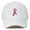 White, variant on Breast Cancer Awareness Hat for Women, Embroidered Pink Ribbon Logo Baseball Hat Cap