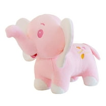 Adorable Pink Elephant Plush Toy for Kids Soft Stuffed Animal for Toddlers, Ideal Baby Shower Gift, 12 Inches