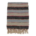 thumbnail image 1 of SARO TH282.M5067 50 x 67 in. Cotton Throw with Striped Design, 1 of 1