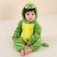 thumbnail image 1 of Mameluco de dibujos animados de dinosaurio Kigurumi para bebés, mono de animales para niños, pijamas de Cosplay para niñas, Disfraces para niños pequeños, ropa, 1 of 5