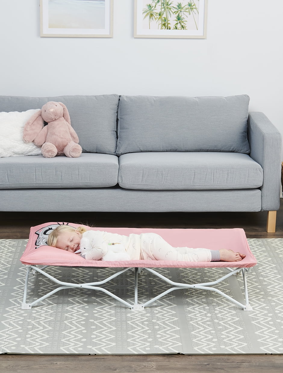 Regalo Kitty My Cot® Portable Toddler Bed, Lightweight & Foldable, Pink
