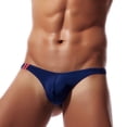 thumbnail image 3 of Tanga de seda de hielo fina con forma de U para hombre, cintura baja, sexy, a la moda, 3 of 6