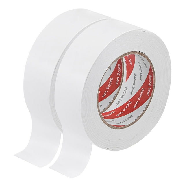 Unique Bargains Double-Sided Adhesive Tapes Paper Backing for DIY Arts Crafts Scrapbook 40mm