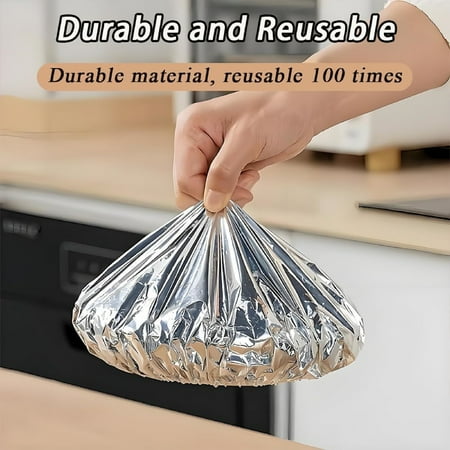One Aluminum Foil Food Warmer/ 2026 New Up Reusable Aluminum Foil Upgraded And Thicker Reusable Aluminum Foil Suitable For Any Cutlery With A Diameter Of 11 Inches Or Less