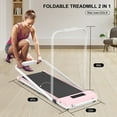 Bigzzia Walking Pad Under Desk Treadmill,Portable Folding Treadmills Motorized Running Machine