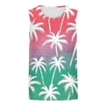 thumbnail image 4 of GERsome Mens Hawaiian Tank Tops Sleeveless Muscle T Shirts All Over Print Casual Sports Crewneck Tee Beach Vacation Tank Tops S-2XL, 4 of 4
