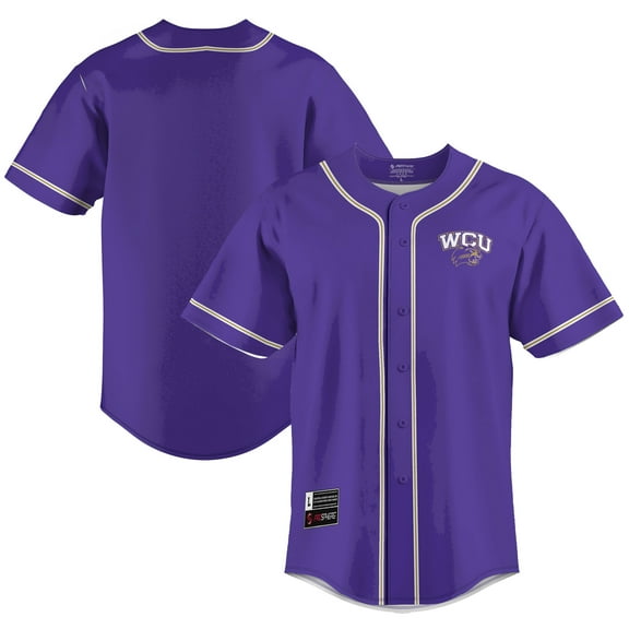 Men's GameDay Greats Purple Western Carolina Catamounts Lightweight Baseball Jersey