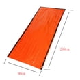 thumbnail image 2 of 2X 2 Person Survival Emergency Tent with Emergency Sleeping Bag- Waterproof Rescue Survival Tent ,Emergency Shelter, 2 of 10