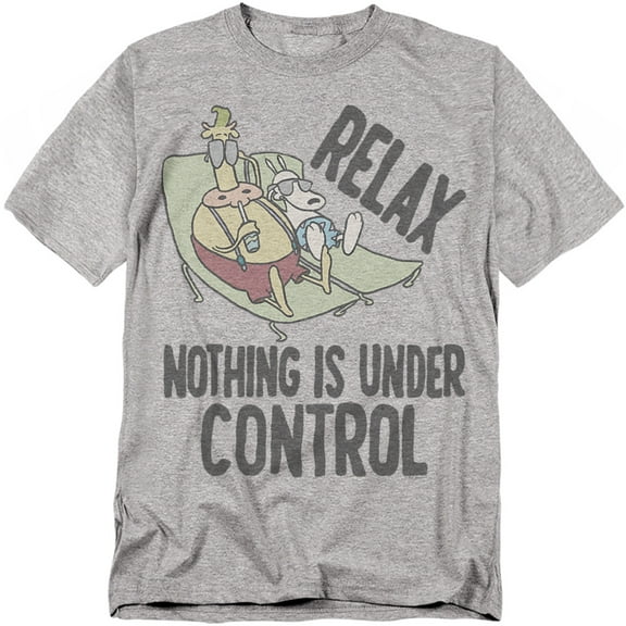 Rockos Modern Life T-Shirt Relax Unisex Graphic Tee for Men & Women