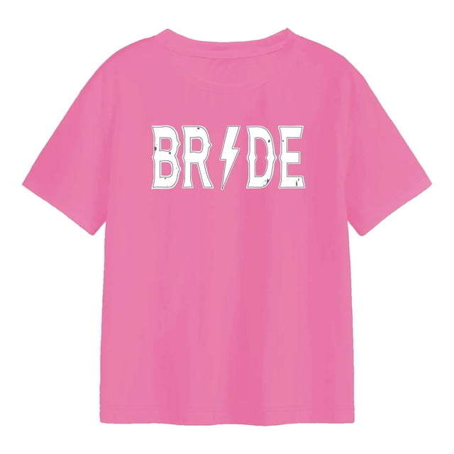 Tops De Manga Corta, Camiseta Suave Estampada Para Mujer Para Desplazamientos, Viajes De Vacaciones, L ROSE PINK