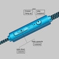thumbnail image 3 of Faaeal 3.5Mm Wired Earphone With Microphone Wire-Controlled In-Ear Headphone For Music Sport In Ear Monitor Earbud Headset blue Mingyqi, 3 of 8