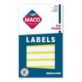 thumbnail image 3 of MACO Yellow File Folder Labels, 9/16" x 3-7/16", 248 per Box, 3 of 4