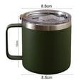 thumbnail image 7 of ACDANC 12oz Coffee Mug Vacuum Insulated Camping Mug with Lid Double Wall Stainless Steel Travel Tumbler Cup Coffee Outdoor Powder Coated, 7 of 7