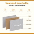 thumbnail image 7 of CONCETTA 9-Drawer Fabric Dresser Storage Chest for Bedroom, Closet, Storage Furniture for Adults, Light Gray, 7 of 7