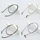 thumbnail image 2 of Cordones para Gafas, 4 Piezas PU Correa Gafas, Cuerda de Gafas Antideslizante, Cadena de Gafas Retenedor Cadenas, Cuerda Gafas de Sol Ajustables Correa para Mujer y Hombre, 2 of 5
