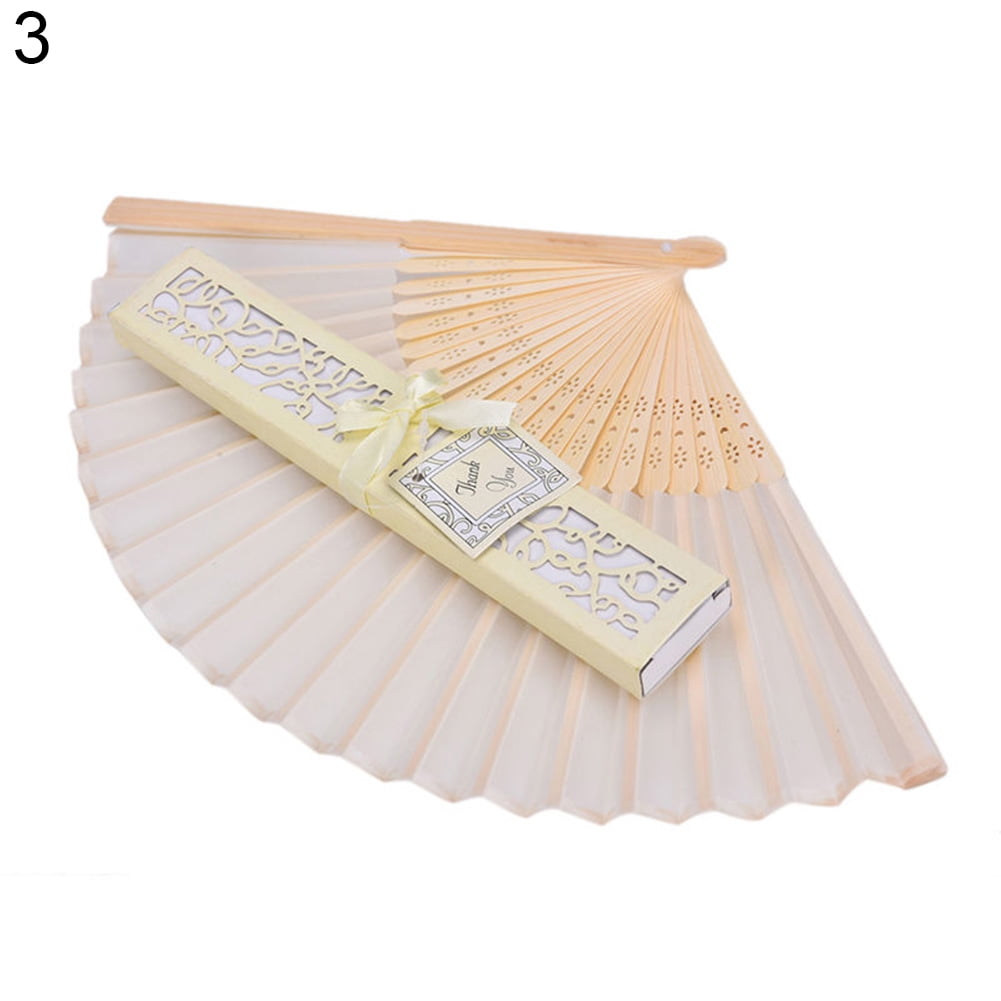 Adorainbow Hand Fans for Wedding Women Handheld Fan Bride Fan Decorative  Fan Wedding Fans for Women Wedding Favors for Guests Stage Show Fan Fans  for