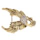 thumbnail image 5 of Broche de calavera con cristales brillantes, broche de personalidad a la moda, accesorios para traje, abrigo, oro antiguo, 5 of 12