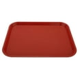 thumbnail image 3 of G.E.T. FT-14-Red Cafeteria / Fast Food Plastic Tray, 14" x 11", Red (Set of 12), 3 of 6