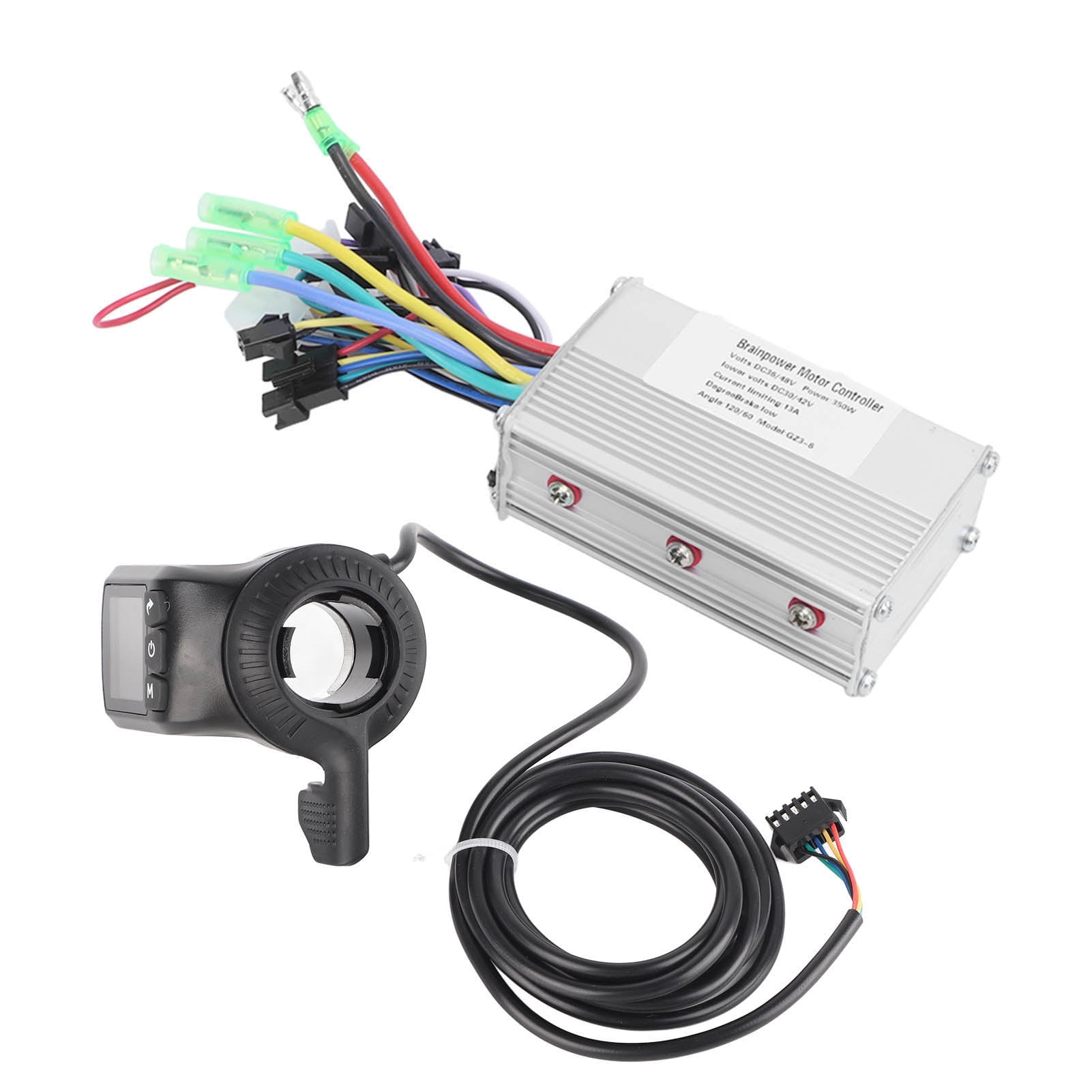 Electric Motor Controller Kit, 350W Aluminum Housing Motor Controller