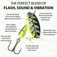thumbnail image 3 of Panther Martin PMVIUV_2_VIBC FishSeeUV Vibrant Image Fishing Lures - Vibrant Image Black/Chartreuse - 2 (1/16 Oz), 3 of 4