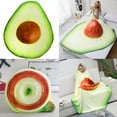 thumbnail image 6 of AUQ Throw Blanket,Whimsical Pizza Shape Burrito Blanket,Soft Snuggle Blanket Throw Blankets,Style1,120*120cm, 6 of 6