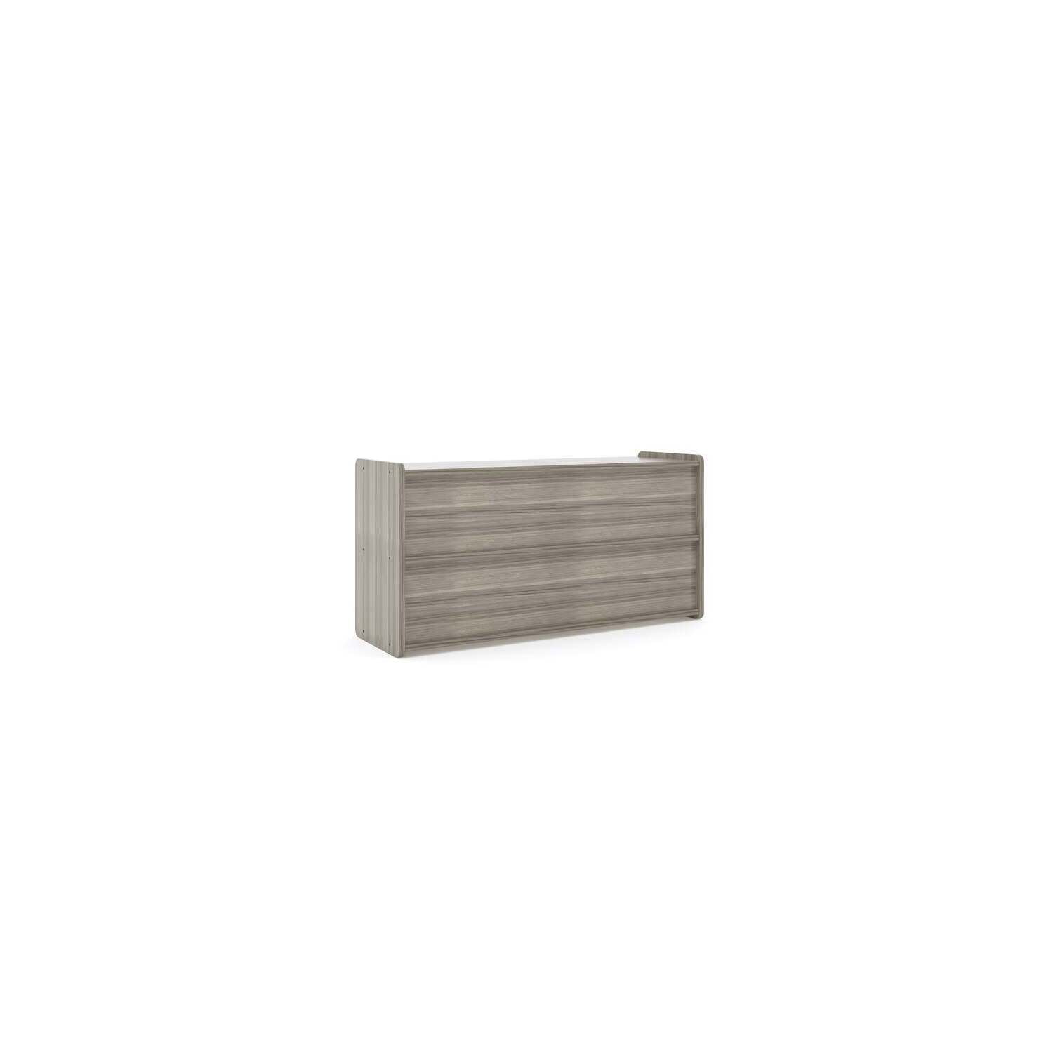 Storage Unit - 5 Compartment Organizer - Grey Finish - Easy Clean Design - Games & Puzzle Storage