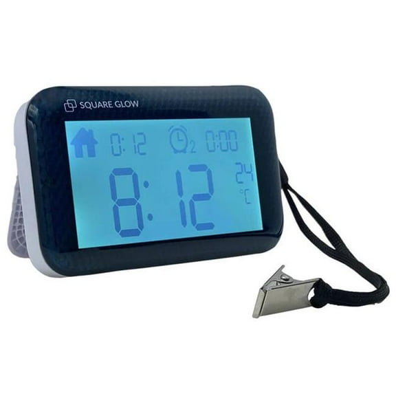 SquareGlow SGW-TCLK Vibrating Travel Alarm Clock