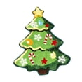thumbnail image 3 of yuksok Christmas Tree Rug Decorations Soft Washable Sturdy Gifts Non Slip Floor Mat C, 3 of 9