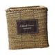 thumbnail image 3 of Cesta de paja tejida para macetas, contenedor para juguetes, organizador para decoración del hogar, flores Cuadrado, 3 of 9