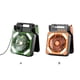 thumbnail image 2 of Banco de energía solar portátil Naiovety con ventilador y carga USB naranja, 2 of 6