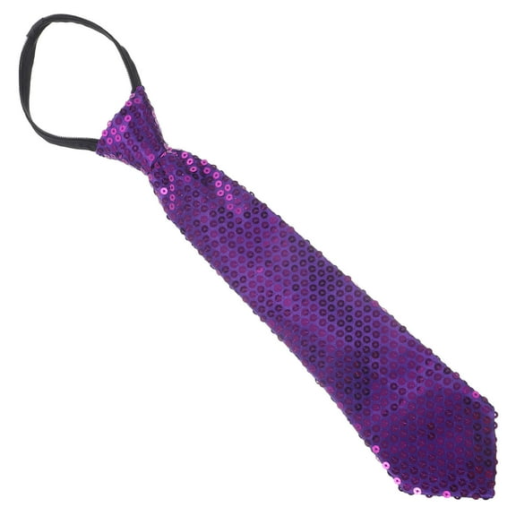 WHAMVOX  Eve Sequin Tie Skin-friendly One Size Fits Most Man Child