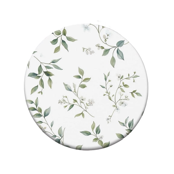 XINGAG Round Polyester Tablecloth Wrinkle Spill Proof Decorative Circular Cover Washable For Kitchen Dining Wedding Party Indoor Outdoor Home Use