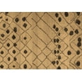 thumbnail image 1 of Ahgly Company Indoor Rectangle Abstract Brown Modern Area Rugs, 7' x 10', 1 of 4