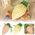 thumbnail image 2 of THHEIC Easter Carrot Candy Drawstring Bags, Cute Carrot Treat Bags Bunny Candy Favor Bag, for Easter Party Egg Hunt Stuffer Basket Holiday Decoration Party Supplies, 2 of 5